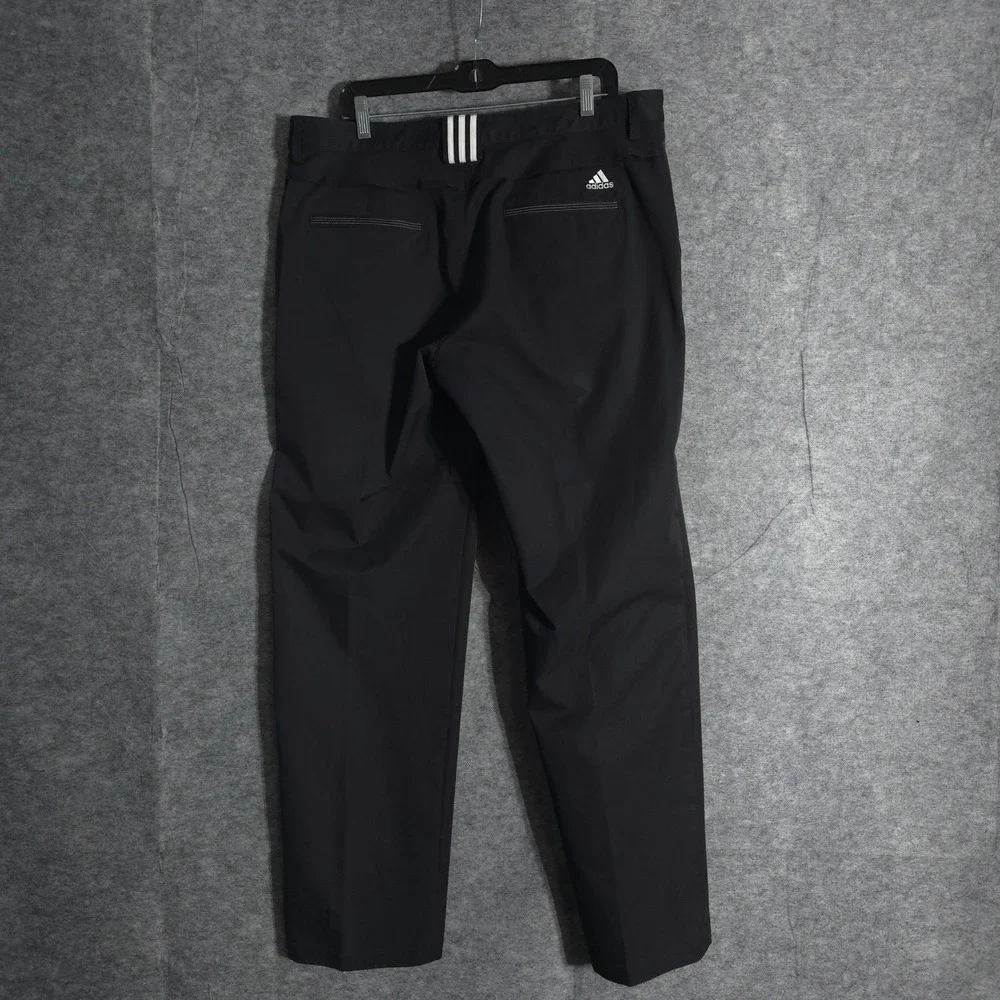 Adidas Golf Pants Mens 36x34‎ Black ClimaCool Stretch Performance AE7002 Solid